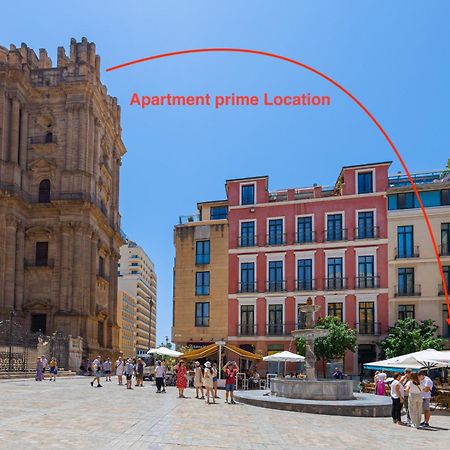 C30 Deluxe Studio With Terrace Into Cathedral Square Apartment Malaga Exterior photo